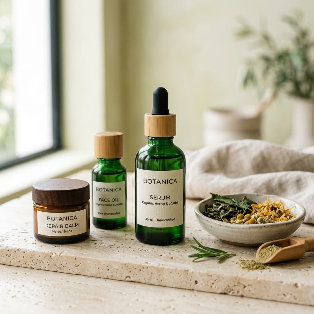 Skincare and wellness products available from Eleni Agapiou Pharmacy