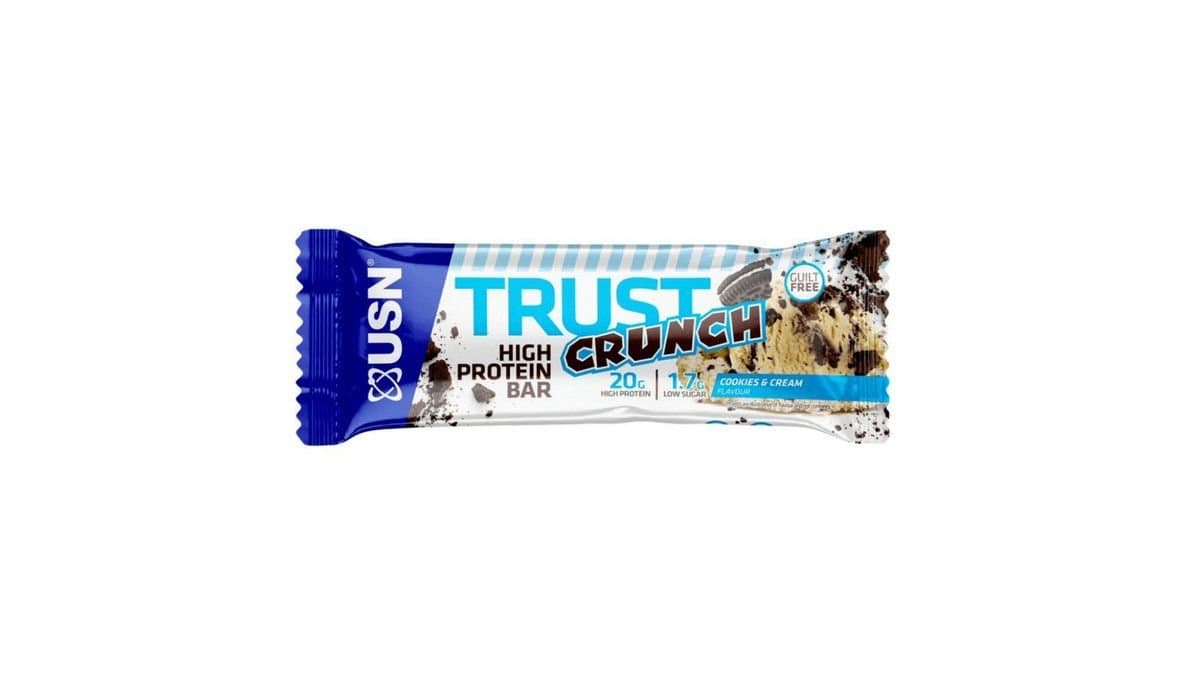 USN Trust Crunch Protein Bar - Cookies & Cream Flavour
