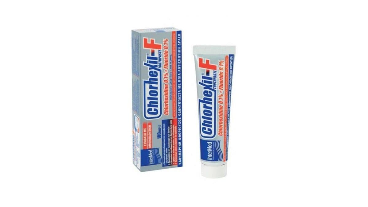 Intermed Chlorhexil-F Chlorhexidine 0.01% + Fluoride 0.01% Toothpaste 100ml