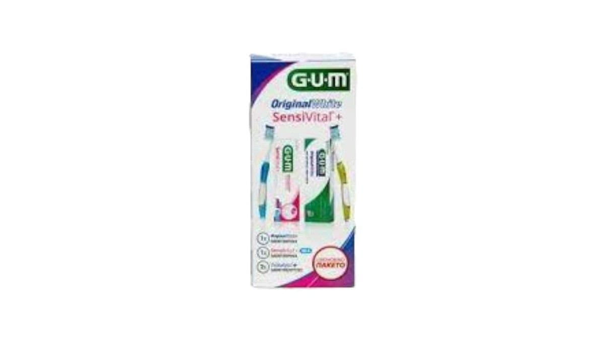 Gum Offer Sensivital + Original White Set 2T/P & 2T/Br