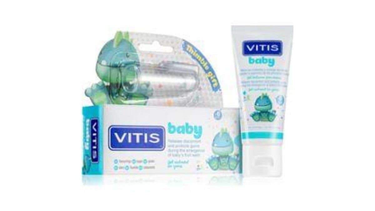 VITIS Baby Gel For Gums 0+ Years & Thimble Gift 30ml