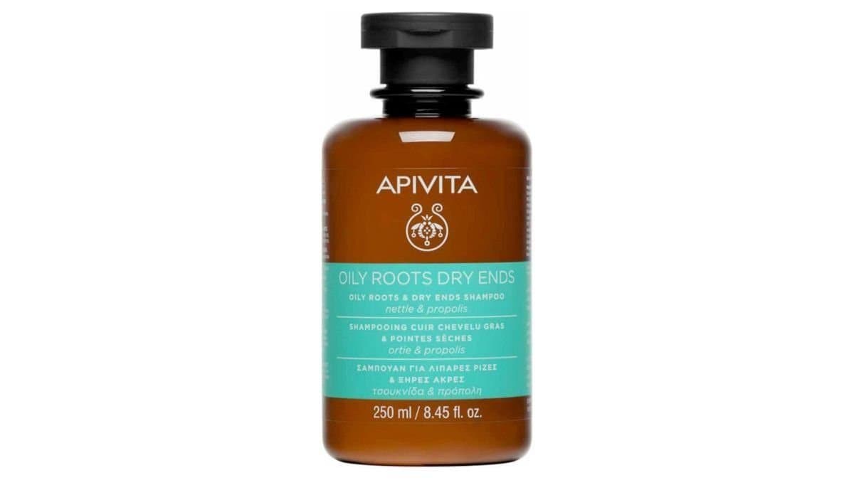 Apivita Oily Roots Dry Ends Shampoo Nettle & Propolis  250ml