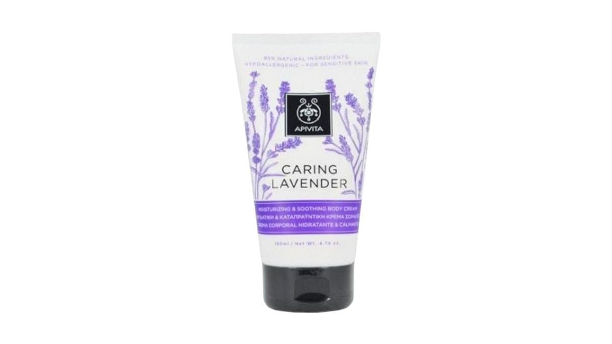 Apivita Caring Lavender Moisturising Soothing Body Lotion 150ml