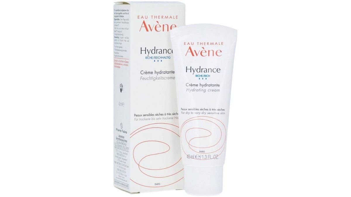 Avene Hydrance Rich Hydrating Cream For Dry To Very Dry Sensitive Skin, 40ml