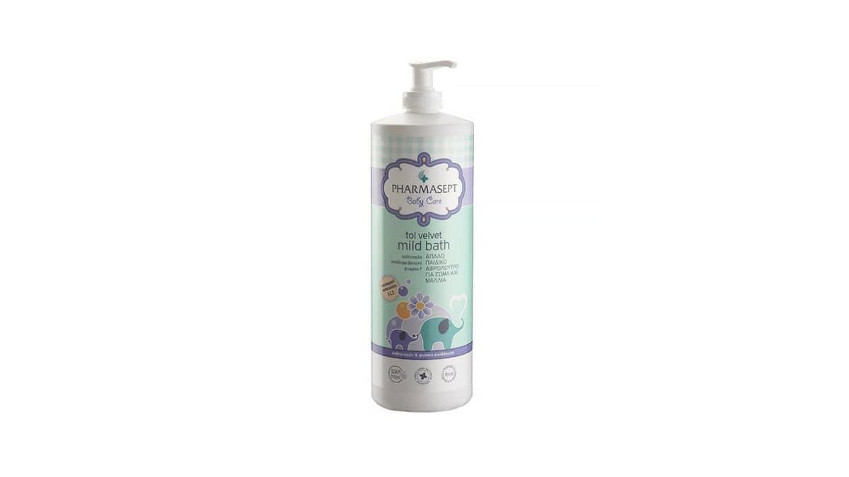 Pharmasept Baby Care Mild Bath For Hair & Body, 1Lt