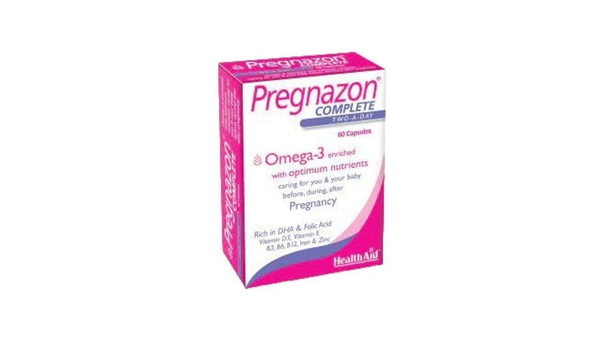 Health Aid Pregnazon Complete 60 Caps