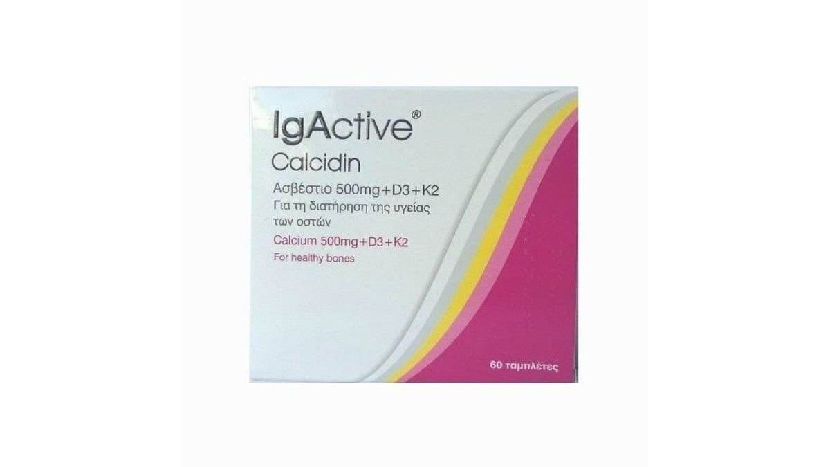 Igactive Calcium 500mg + D3 + K2 500mg