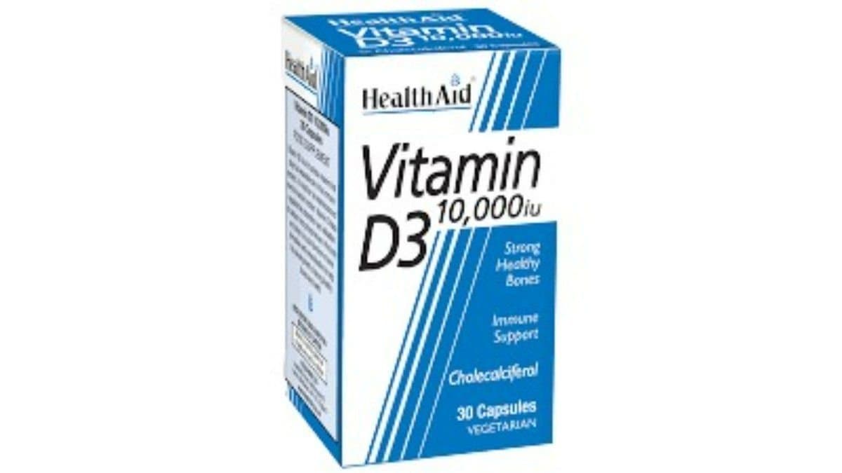 Health Aid Vitamin D3 10000Iu, 30Tabs