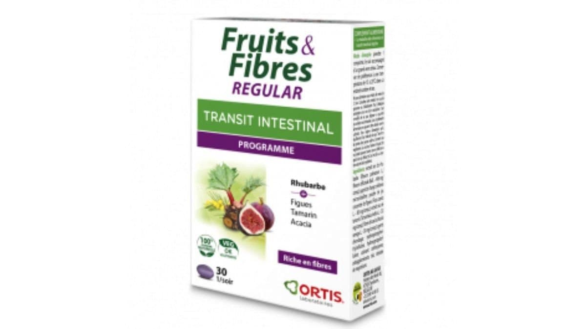 Ortis Fruit & Fibres Regular 30 Tablets