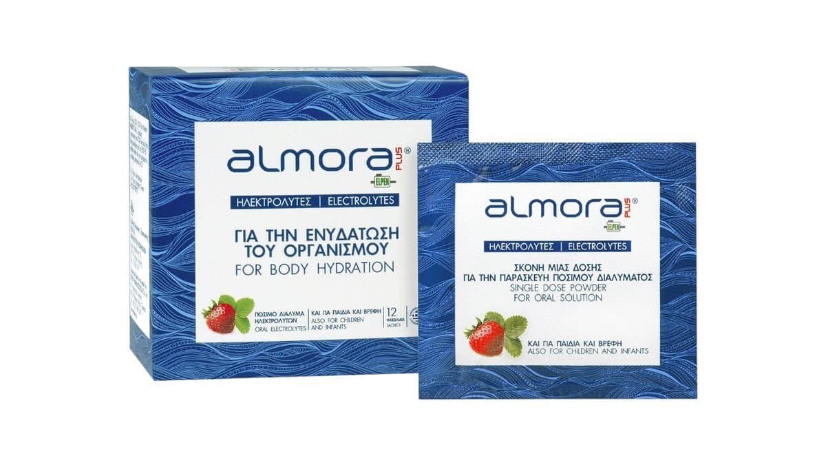 Almora Plus Electrolytes For Body Hydration, 12Sachets