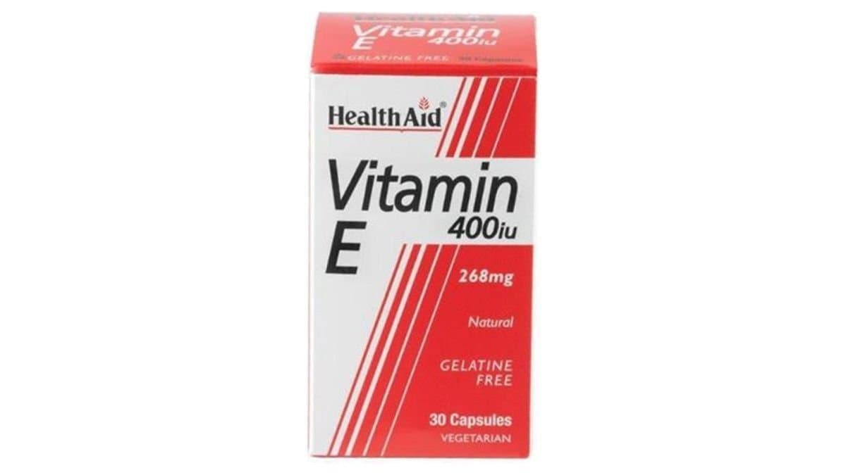 Health Aid Vitamin E 400Iu (268mg), 30Caps