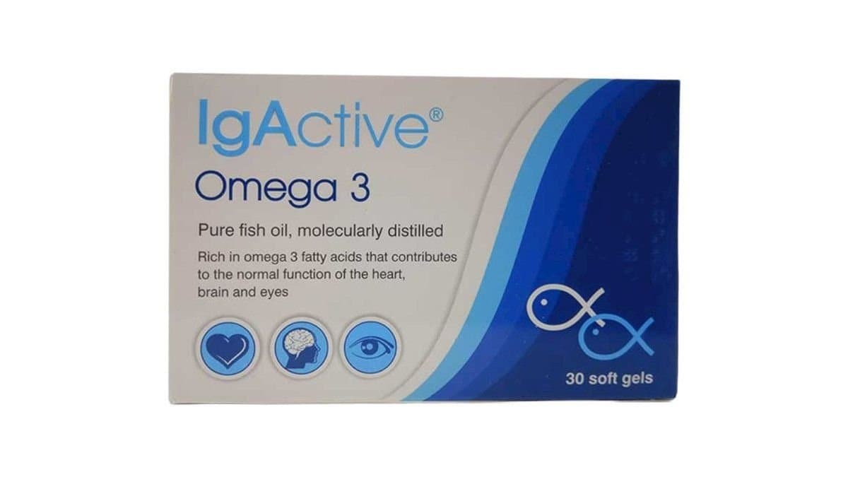 Igactive Omega 3, 30 Softgels