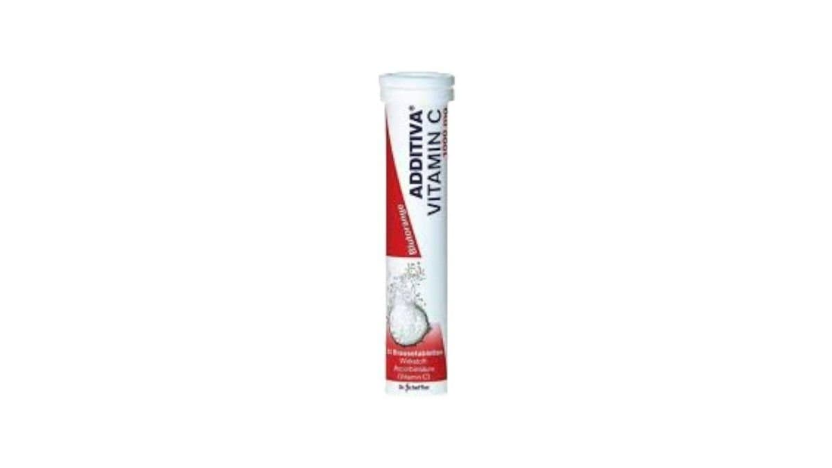Additiva Vitamin C Blutorange, Effervescent Tablets, 20 X Blutotange