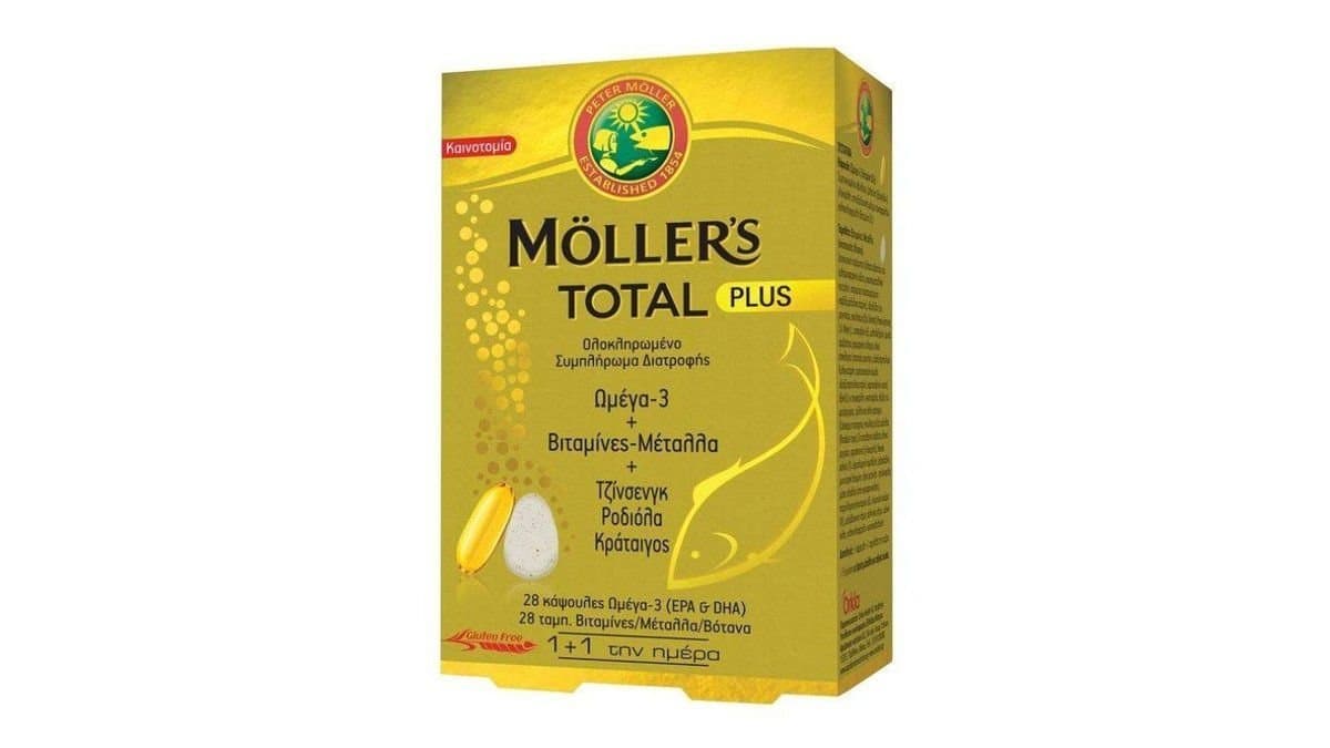 Moller'S Total Plus, 28Caps + 28Tabs