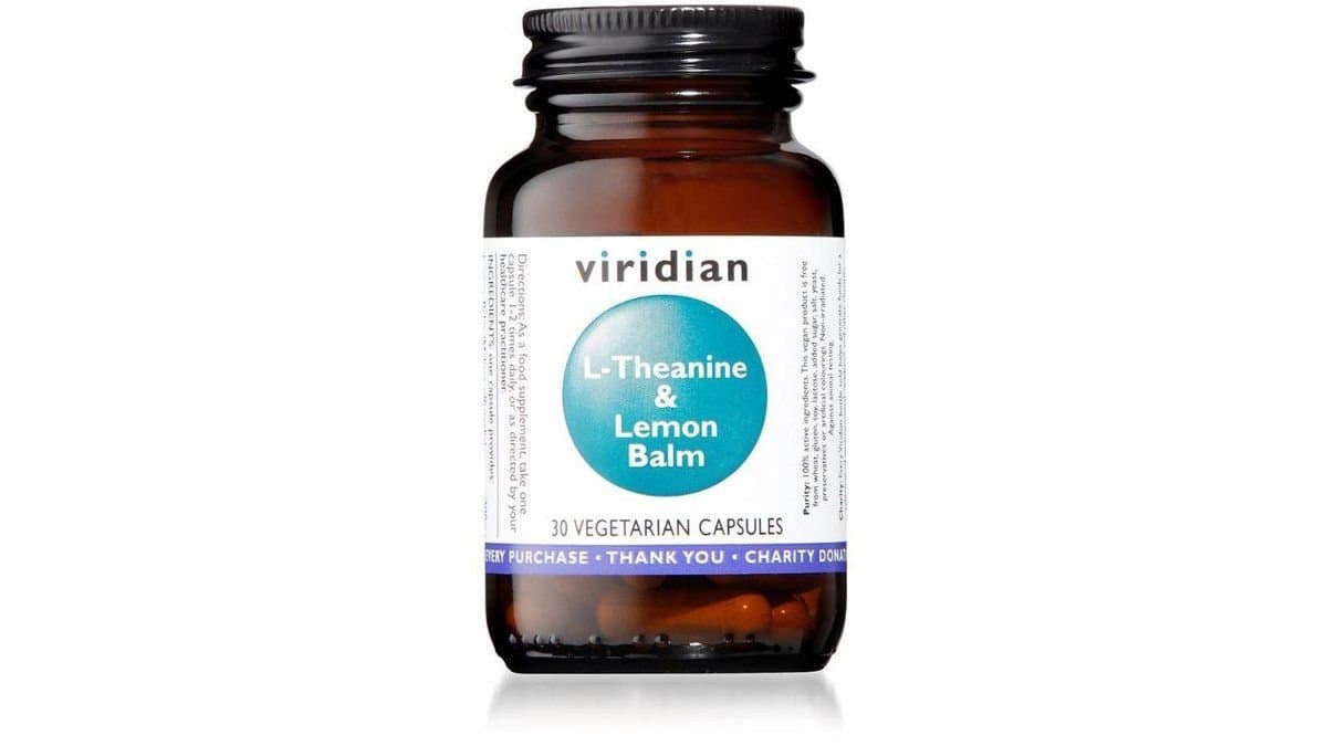 Viridian L-Theanine & Lemon Balm 30 Capsules