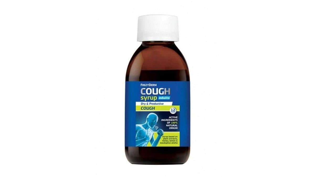 Frezyderm Cough Syrup Adults With Lemon, Eucalyptus & Honey, 182g