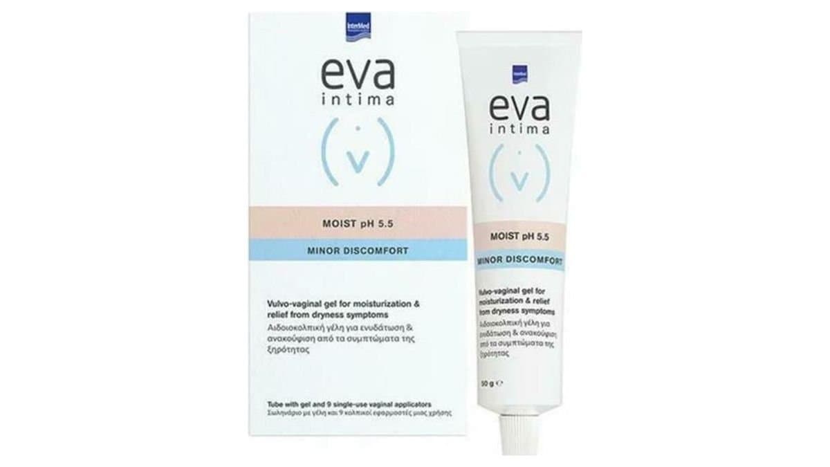Eva Intima Moist Ph 5.5 Dryness Relief, Tube + 9 Applicators