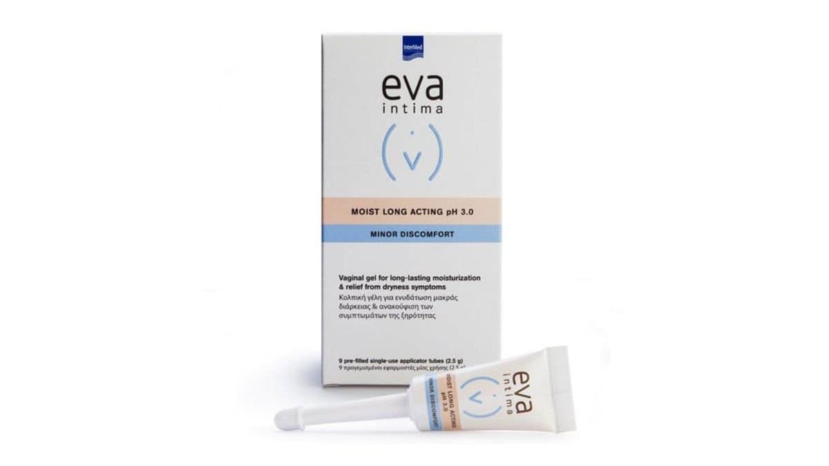 Eva Intima Moist Long Acting Ph 3.0, 9Applicators X 2,5g