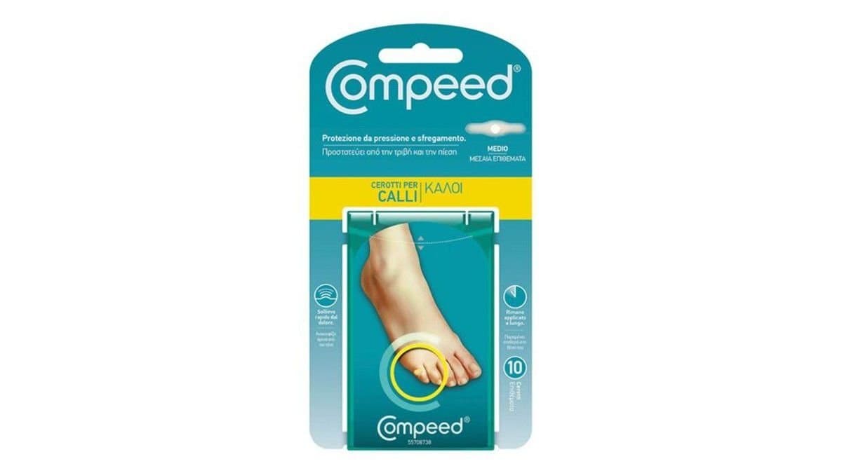 Compeed Corns Medium Size 10pcs 1.75 x 6.0cm