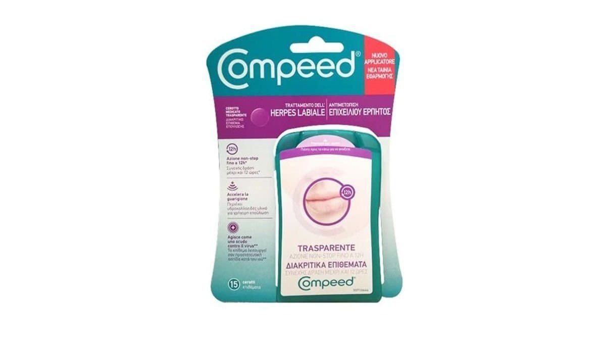 Compeed Herpes Patches 15pcs 1.5xm x 1.5cm