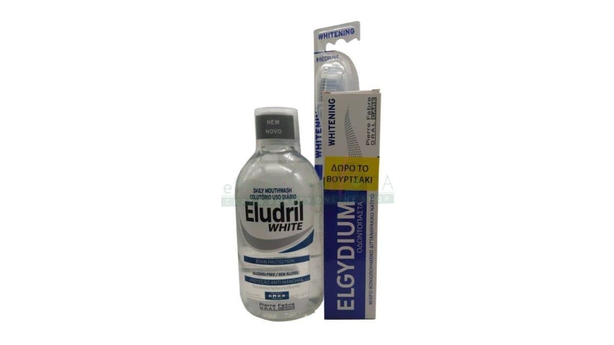 Eludril White 500ml Kit