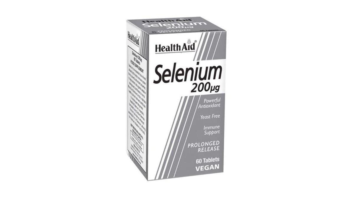 Health Aid Selenium 200Mcg 60Tabs