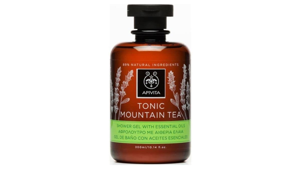 Apivita Tonic Mountain Tea Shower Gel 250ml