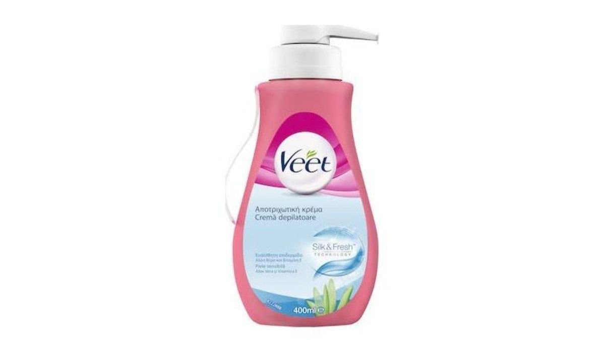 Veet Pure Hair Removal Cream For Sensitive Skin, 400ml