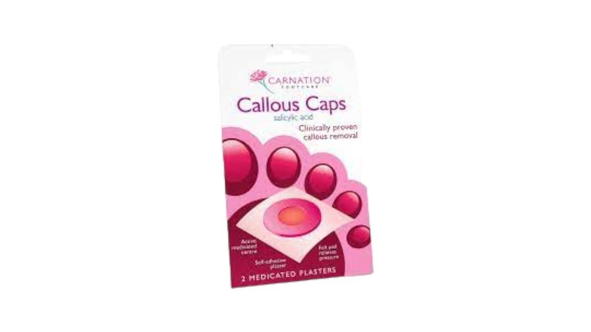 Carnation Callous Caps Plasters 2pcs