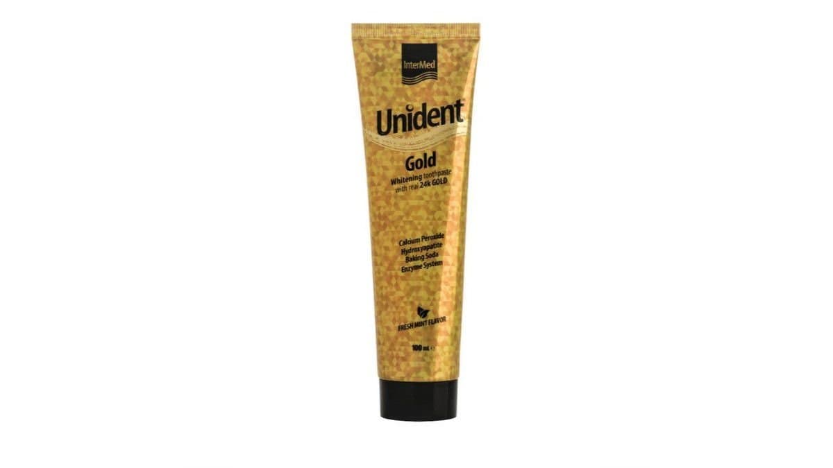 Unident 24k Gold Whitening Toothpaste 100ml