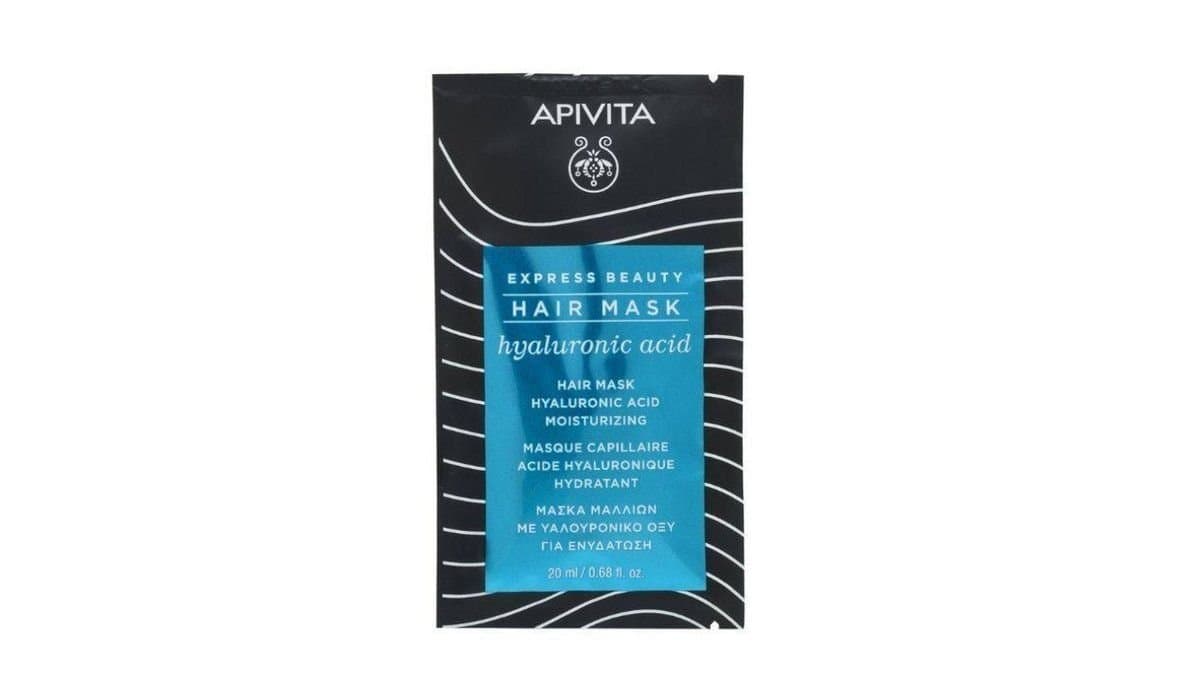 Apivita Express Beauty Hyaluronic Acid Moisturizing Hair Mask 20ml