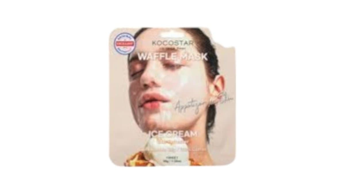 Kocostar Waffle Face Mask Ice Cream 1pc