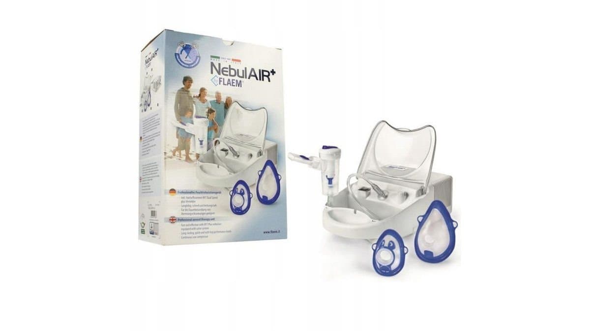 Flaem Nebulizer Rf7 Dual Speed Kit Masks