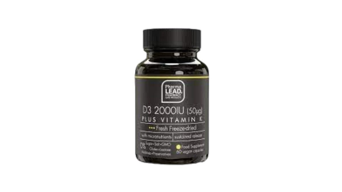 Pharmalead B R Vitamin D3 2000iu + Vitamin K 60caps