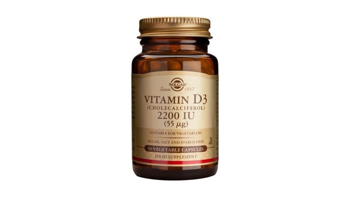 Solgar Vitamin D3 2200IU 50V.Caps
