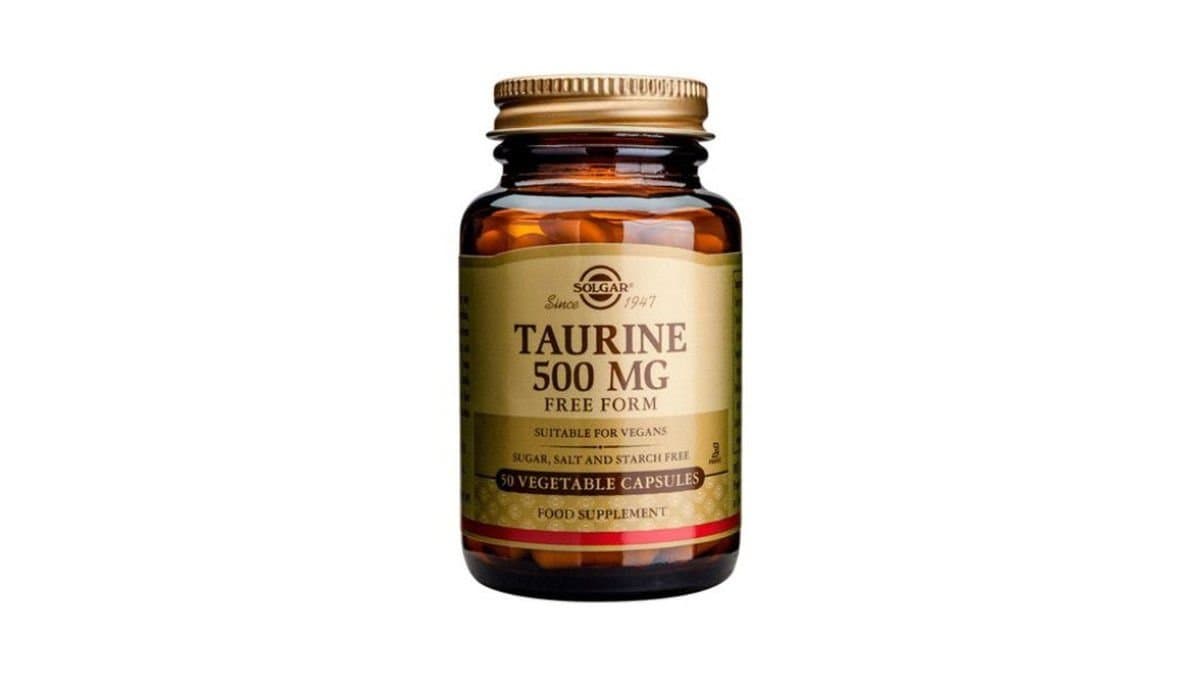 Solgar Taurine 500mg 50 Veg.Caps