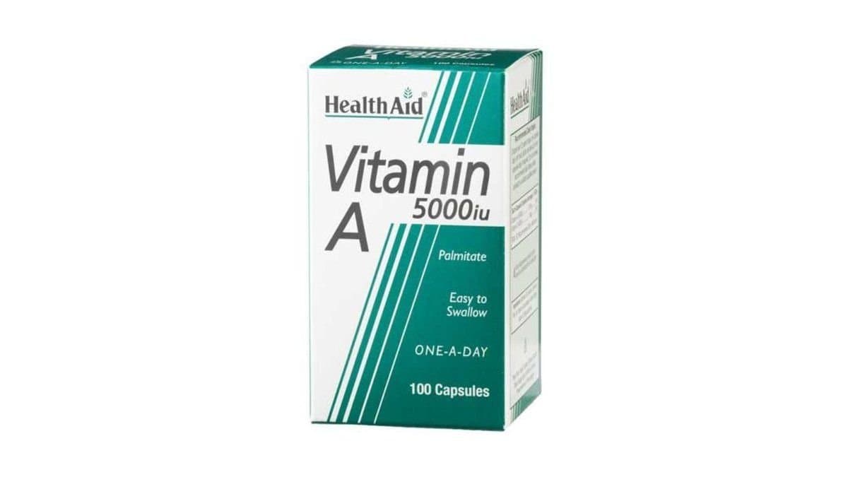 Health Aid Vitamin A 5000iu 100Caps