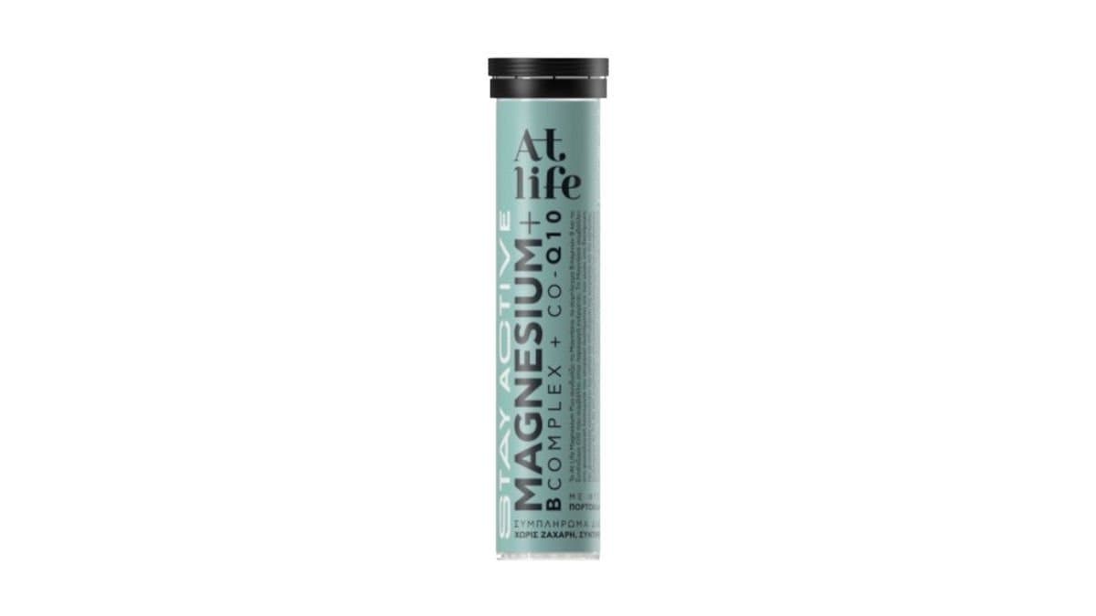 Atlife Magnesium + B-Complex + Q-10 20Eff.Tabs