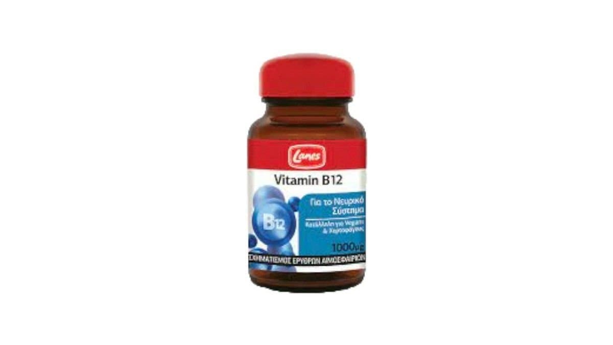 Lanes Vitamin B12 1000mcg 30tabs