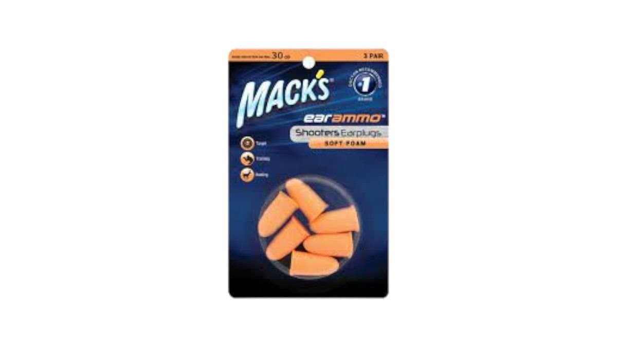 Mack's Ear Ammo Men Earplugs 3 Pairs