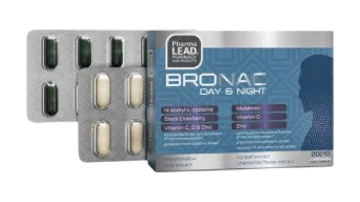 Pharmalead Bronac Day & Night, Capsules, 20+10