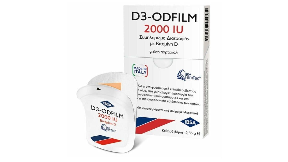 Ibsa Vitamin D3 - Odfilm 2000IU Oral Dispersible Film, 30x