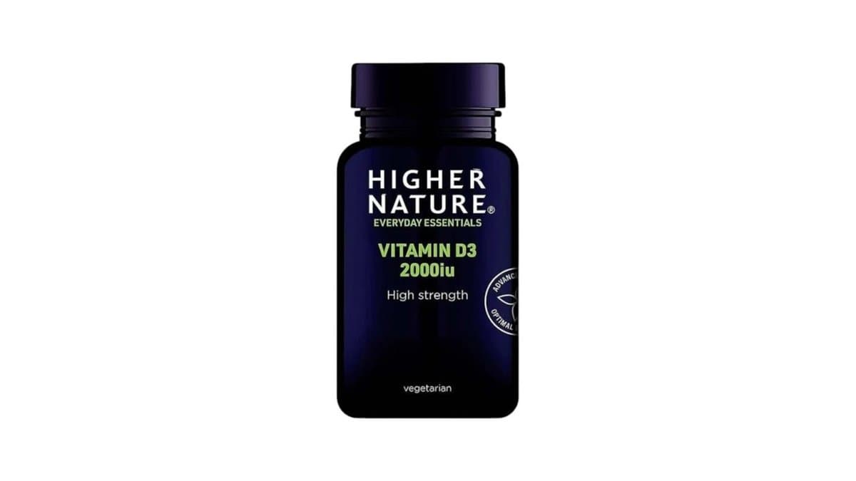 Higher Nature Vitamin D3  2000IU 60 Caps