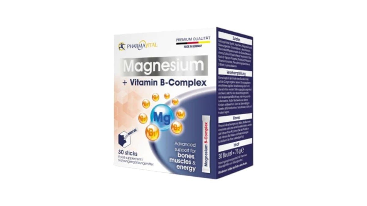 Pharmavital Magnesium & Vitamin B - Complex Direct 30 Sticks