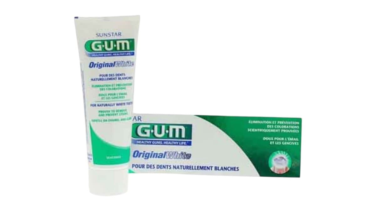 GUM Toothpaste Original White, 75 ml
