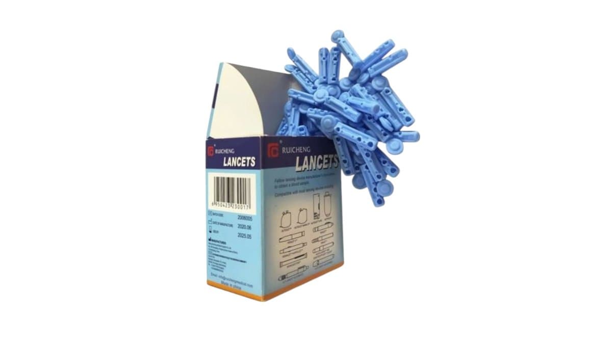 30G 100 Sterile Lancets P.T. Hadjigeorgiou Ruicheng