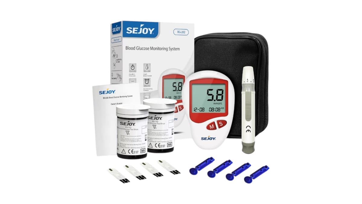 Sejoy Blood Glucose Monitoring System Kit