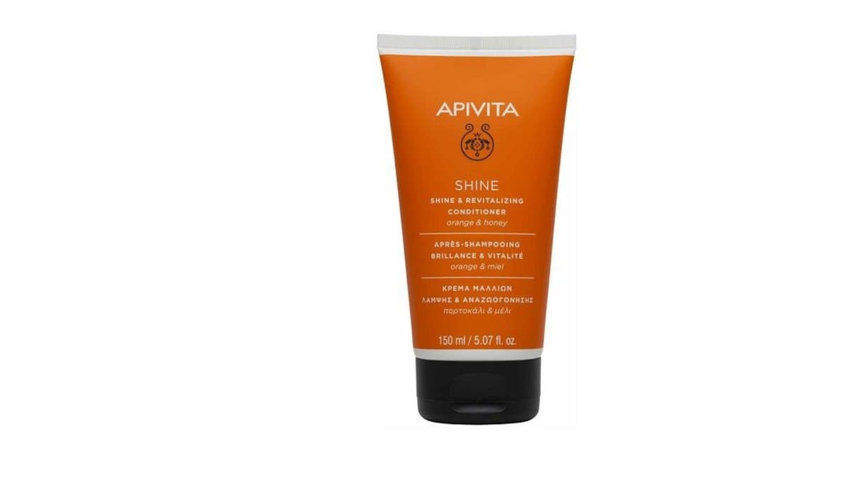 Apivita Shine & Revitalizing Conditioner With Orange & Honey x 150ml