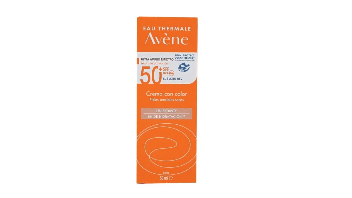AVENE Unifying Tinted Sun Cream SPF50+ for Dry Sensitive Skin 50ml