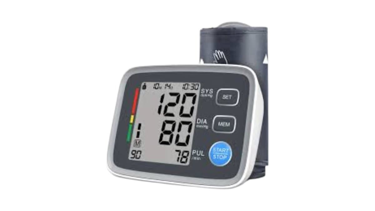 AlphaMed Upper Arm Electronic Blood Pressure Monitor